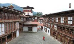 Inside Dzong